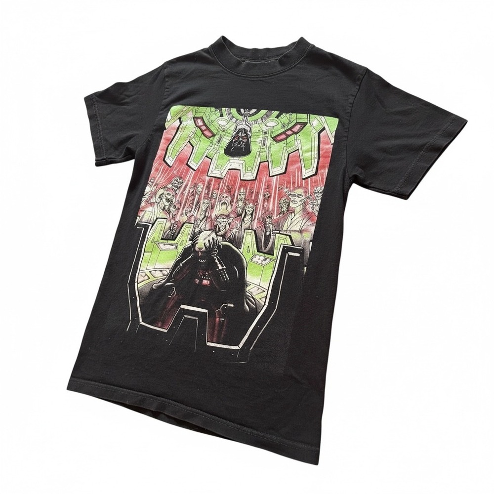 Tatooine Traders Star Wars Darth Vader Jedi‎ Ghosts Graphic T-Shirt Black Small
